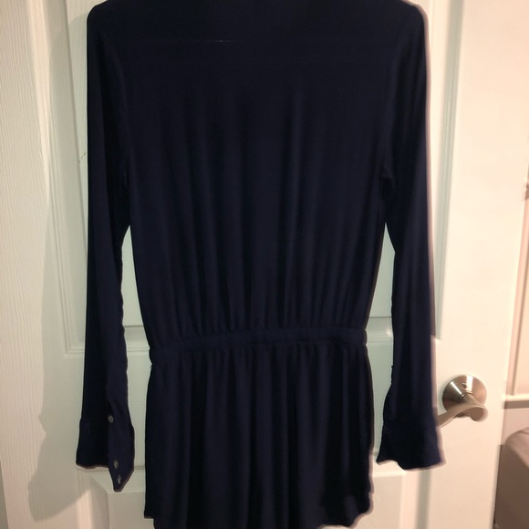 S Navy Blue Short Romper - Picture 5 of 5